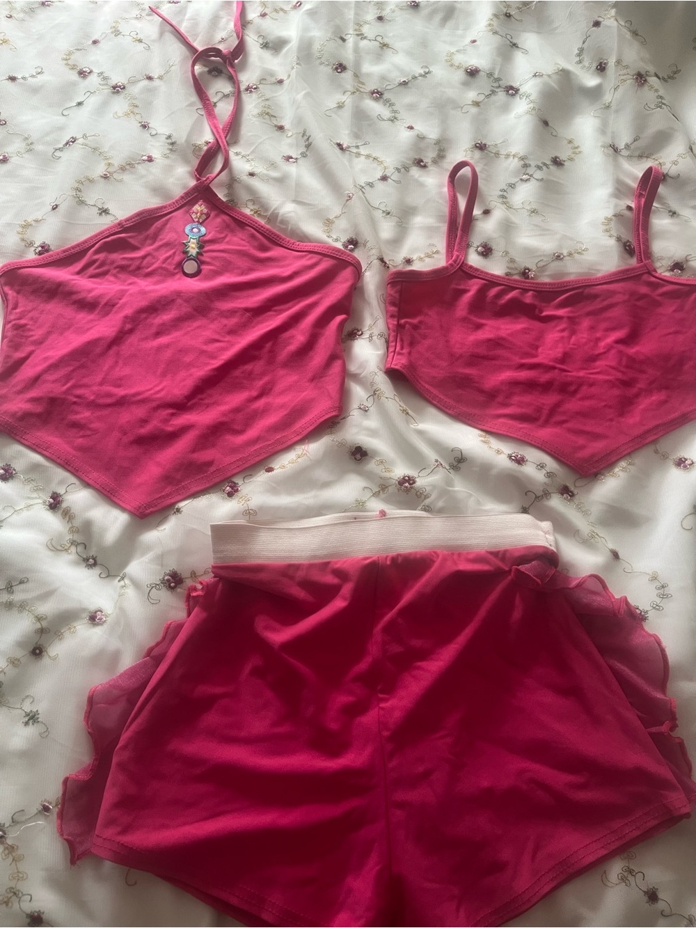 Pink Women's 3-Piece workout Set